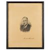 Image 2 : Franklin D. Roosevelt Signed Engraving as President