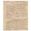 Image 1 : John Adams: Theodore Foster Autograph Letter Signed