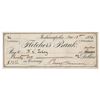 Image 1 : Benjamin Harrison Signed Check