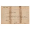Image 1 : Benjamin Harrison Typed Letter Signed as Republican Presidential Nominee