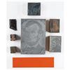 Image 1 : Abraham Lincoln (8) Printing Blocks and Plates
