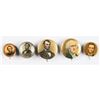 Image 1 : Abraham Lincoln and George Washington (5) Pins and Buttons