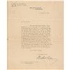 Image 1 : Woodrow Wilson Typed Letter Signed as President