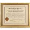 Image 2 : Woodrow Wilson Document Signed as President