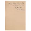 Image 2 : Woodrow Wilson Autograph Letter Signed