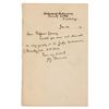 Image 1 : J. J. Thomson Autograph Letter Signed