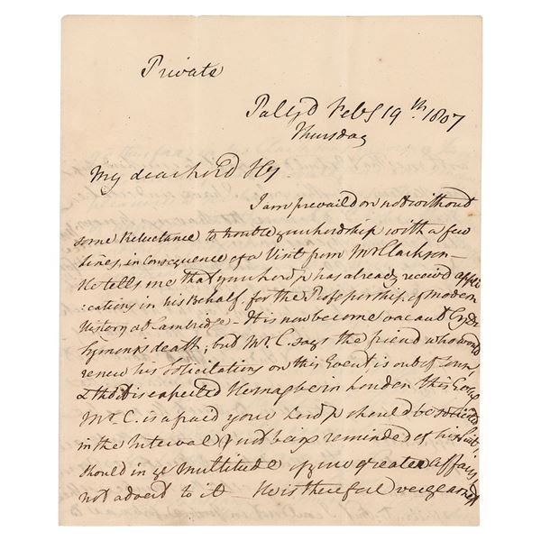 William Wilberforce Autograph Letter Signed