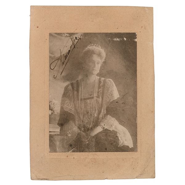 Alexandra Feodorovna Signed Photograph