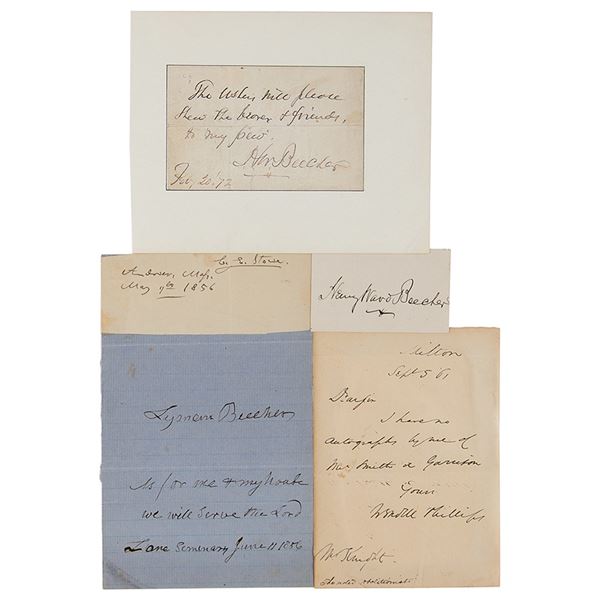 Abolitionists (5) Signed Items