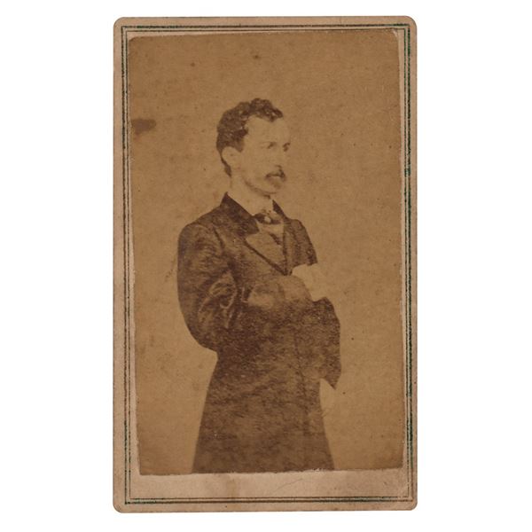 John Wilkes Booth Carte-de-Visite Photograph