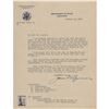 Image 1 : James F. Byrnes Typed Letter Signed