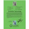 Image 1 : Vint Cerf and Lawrence Roberts Signed Philatelic Souvenir