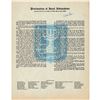 Image 1 : Abba Eban Signed Souvenir Copy of the Proclamation of Israel Independence