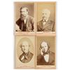 Image 1 : European Intellectuals (4) Carte-de-Visite Photographs