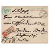 Image 1 : Paul von Hindenburg Signed Envelope