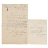 Image 1 : Jean-Leon Gerome (2) Autograph Letters Signed