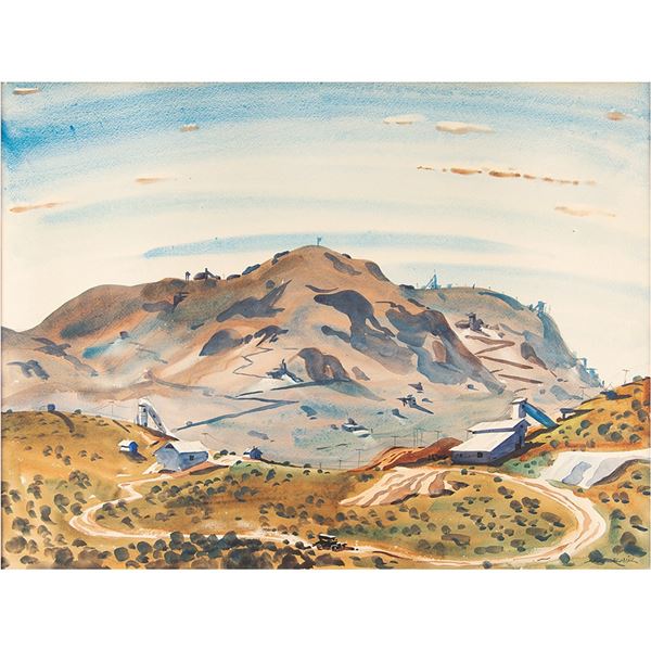 Lee Blair Original Watercolor Painting