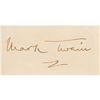 Image 2 : Samuel L. Clemens Signed Photograph