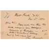 Image 1 : John Burroughs Autograph Letter Signed