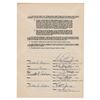 Image 1 : Duke Ellington and Billy Strayhorn Document Signed