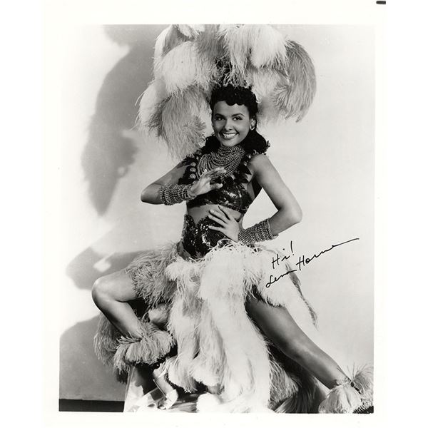 Lena Horne Signed Photograph