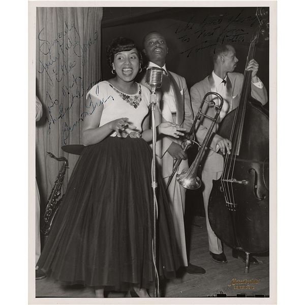 Etta Jones Signed Photograph