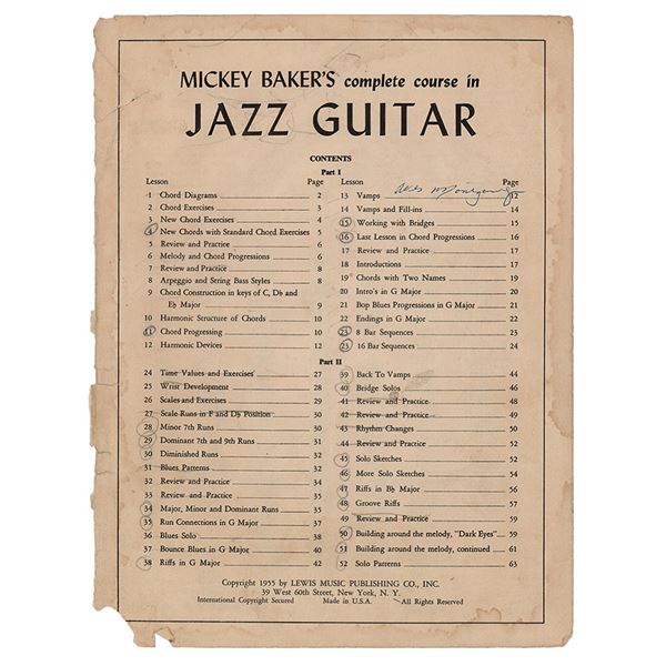 Wes Montgomery Signature