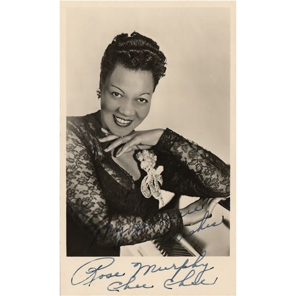 Rose Murphy Signed Photograph