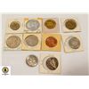 Image 1 : LOT OF 10 ASSORTED TOKEN COINS