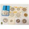 Image 1 : LOT OF ASSORTED WORLD COINS AND TOKENS