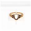 Image 1 : ANTIQUE 10K GOLD RING - NO STONE