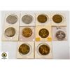 Image 1 : LOT OF ASSORTED VINTAGE TOKEN COINS