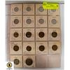 Image 1 : SHEET OF VINTAGE WORLD COINS