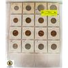 Image 1 : SHEET OF VINTAGE WORLD COINS