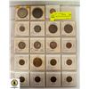 Image 1 : SHEET OF VINTAGE FOREIGN COINS