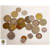 Image 1 : LOT OF ASSORTED VINTAGE WORLD COINS