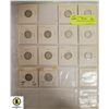 Image 1 : LOT OF SILVER CANADIAN DIMES