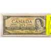 Image 1 : 1954 CANADIAN 20 DOLLAR BILL