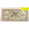 Image 1 : 1969 MORINVILLE FRONTIER DAYS DOLLAR BILL