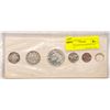 Image 1 : 1957 CANADIAN SILVER DOLLAR COIN SET
