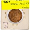 Image 1 : 1919 CANADIAN LARGE PENNY AU