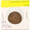 Image 1 : 1919 CANADIAN LARGE PENNY EF