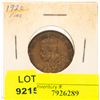 Image 1 : 1920 CANADIAN LARGE PENNY F