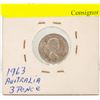 Image 1 : 1963 AUSTRALIAN 3 PENCE COIN