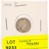 Image 1 : 1912 US SILVER DIME