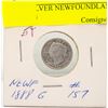 Image 1 : 1888 SILVER NEWFOUNDLAND 5 CENT G