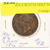 Image 1 : 1856 NOVA SCOTIA HALF PENNY F