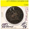 Image 1 : 1857 UPPER CANADA LARGE PENNY