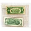 Image 2 : LOT OF VINTAGE US TWO DOLLAR BILLS