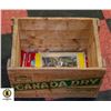 Image 1 : ANTIQUE CANADA DRY WOODEN CRATE
